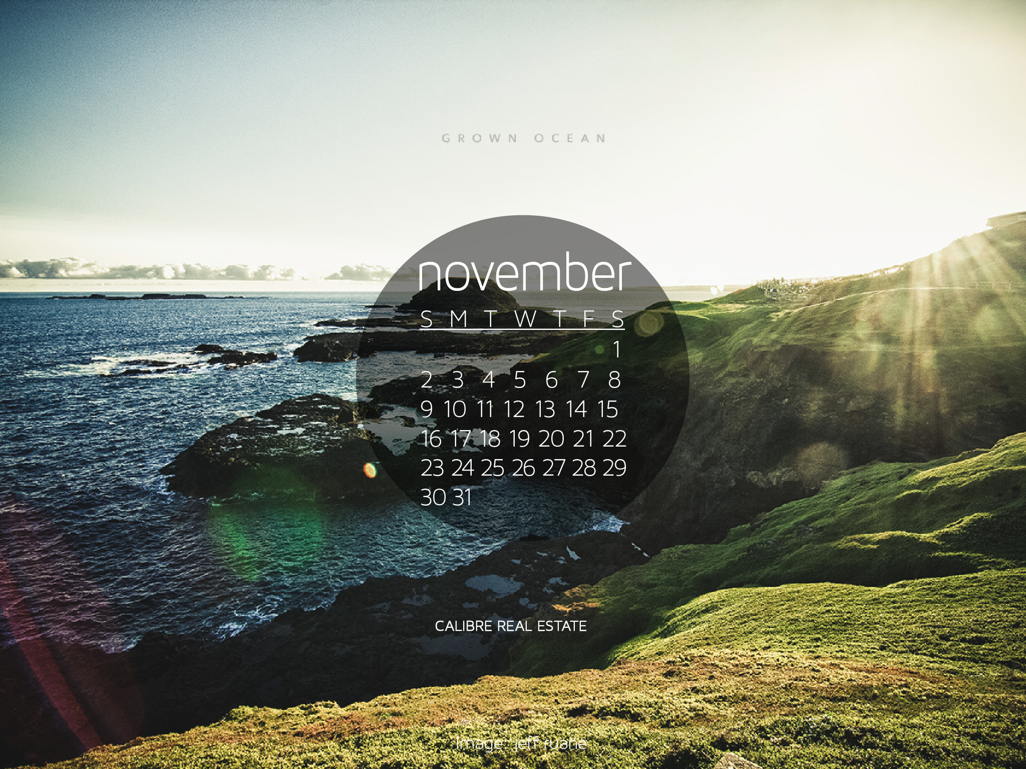 November 2014 Calendar Wallpaper